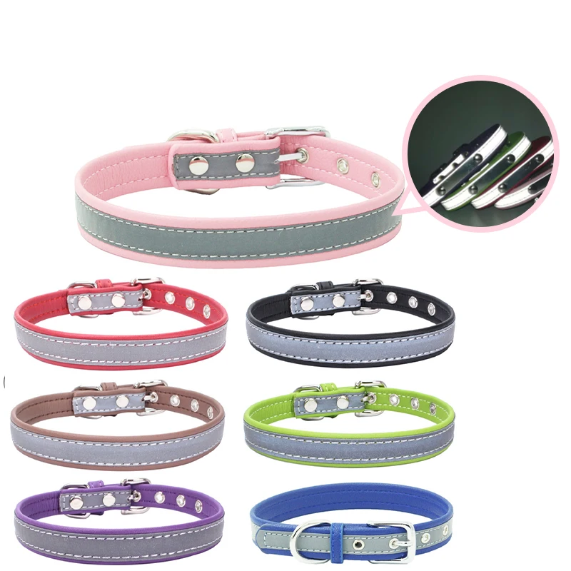 Wholesale Custom Reflective Pet Collar for Small Cats and Dogs
