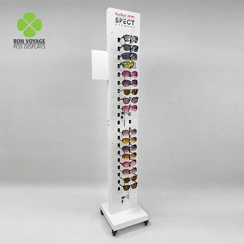 spice jars countertop display stand for pos