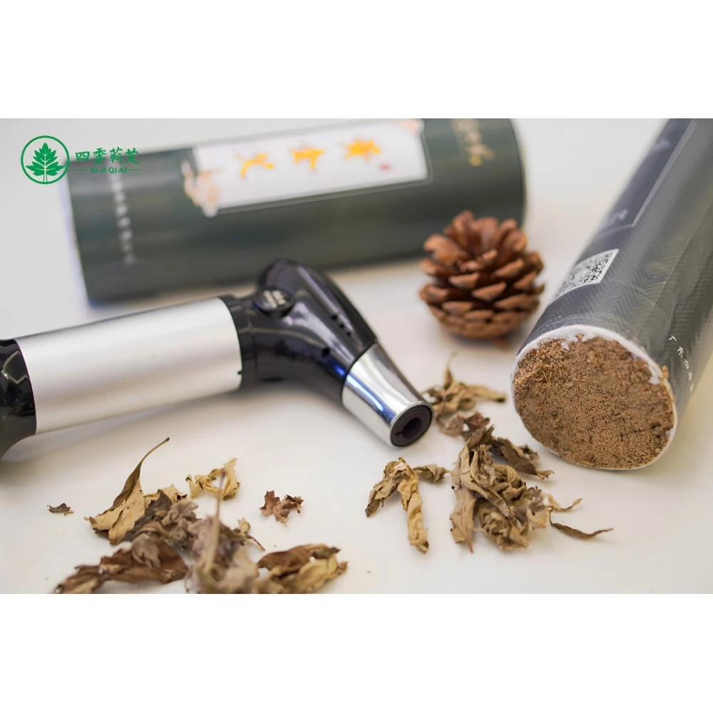 Pure natural moxa sticks are moxibustion products that quickly penetrate the meridians through the body surface