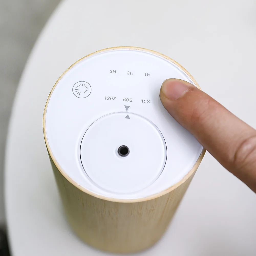 SCENTCARES New Smart Aromatherapy Car Wood Diffuser Essential Oil Usb Charging Aroma Air Humidifier