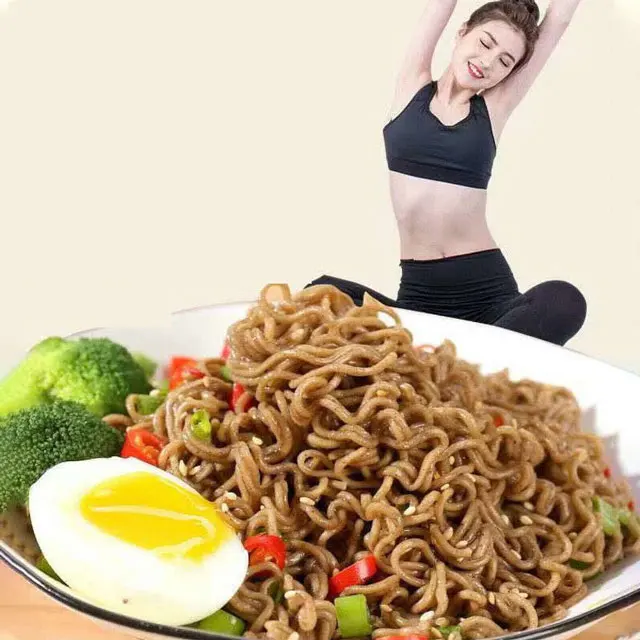 Spot wholesale customized delicious Chinese traditional snacks food packaged Buckwheat coarse grain instant noodles