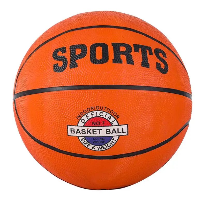 ActEarlier sports rubber basketballs custom logo size 7 6 Orange multi colors custom rubber basketball ball size 5