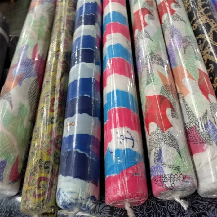 
2021 hot selling Shaoxing textile crepe koshibo goshibo polyester fabric printed for garments 