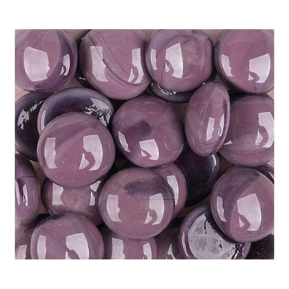 Mosaic Tiles Flat Glass Marbles DIY Glass Nuggets Pebbles Shape Glass Stone diy material
