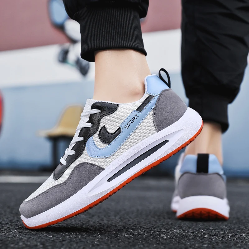 Factory Price Custom Sneaker Zapatillas De Deporte Para Hombre Wholesale New Styles Calzado Hombre Pvc Men Shoes 2024