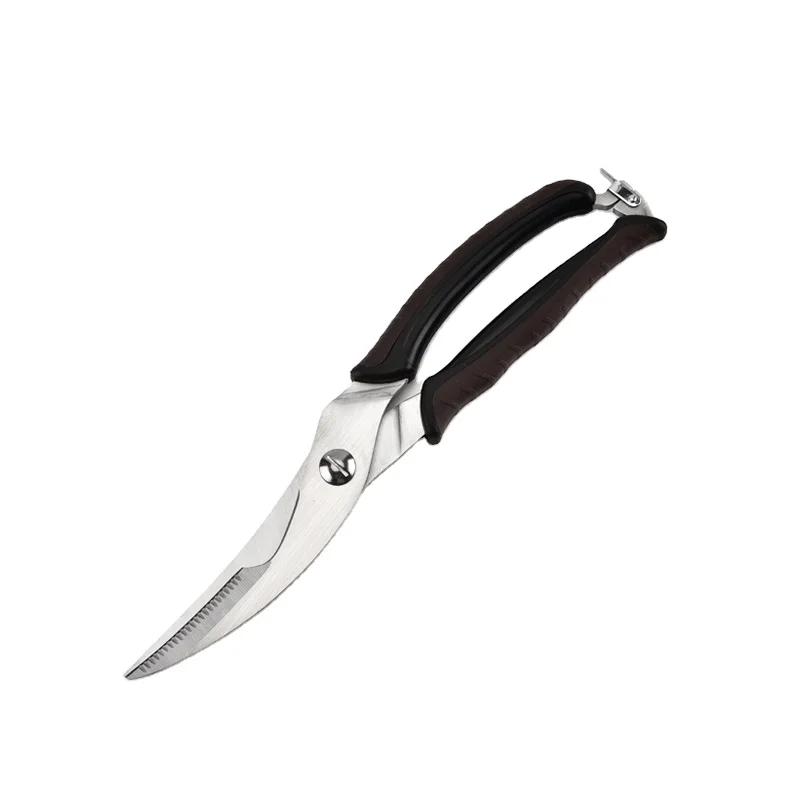 quality Strong Multipurpose Shears knives Poultry Fish Chicken Bone Scissors for Kitchen Chef knife Duck cutter Easy 255mm