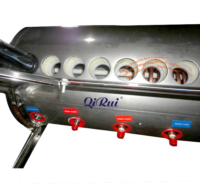 Complete Chauffe Eau Solaire 200L 250 300L 360 Liter Coil Pre-heated Solar Water Heater Solar Geyser with Assistant tank