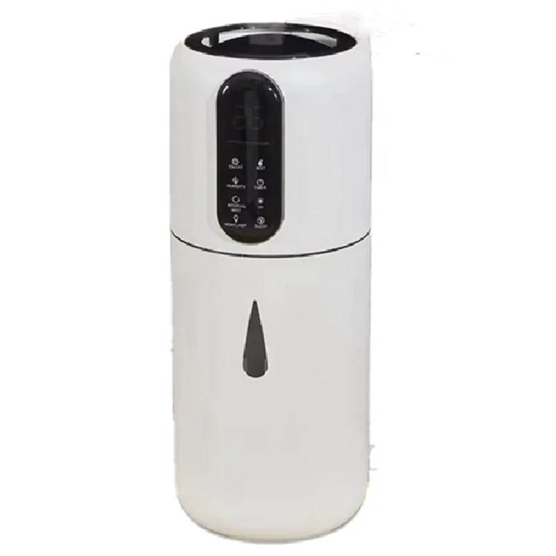 4L Ultrasonic Air Humidifier UV Sterilization Quiet Mist Output Adjustable Humidity Control Auto Shut-Off