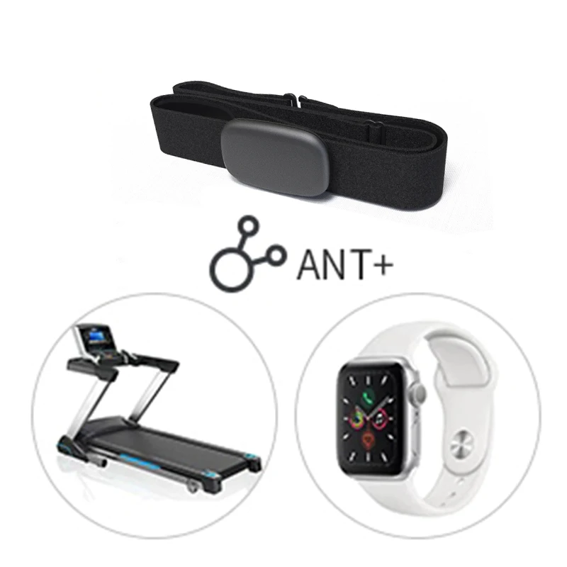 Chileaf 5 3 кГц BLE ANT + монитор сердечного ритма нагрудный ремень для домашнего фитнеса