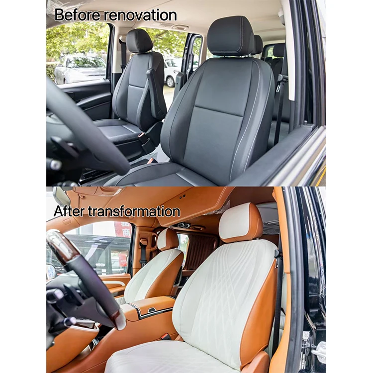 Popular Automotive Upgrading Interior Adjustable Luxury Van Seat With Table V Class Seats For Mercedes Benz