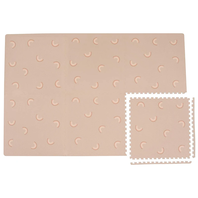 Wholesale Customized EVA Foam Printing Stylish Floor Baby Crawling Puzzle Foam Mat