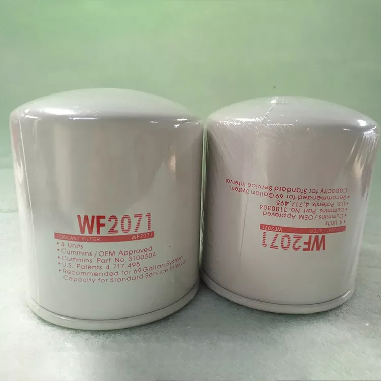 Manufacturer Supply Spin-on Coolant Oil Water Separator Filter WF2076 3100304 BW5071 P552071 WF2071