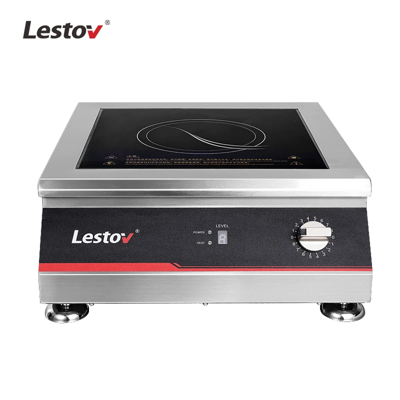 Stainless Steel 3500W 5000W Commercial Induction Cooker For Restaurant Canteen Hotel