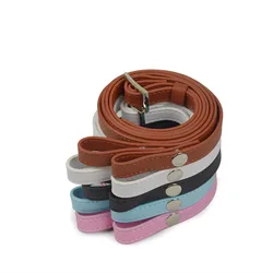 New Long Adjustable obag strap Belt for Mini Bag O Pocket Women Handbag Handles Faux Leather Handles for basket o bag Moon