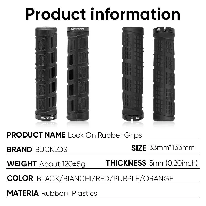 bucklos bicycle handlebars, durable non-slip, lockable handlebars, integrated mountain bike handlebars, cycling accessories