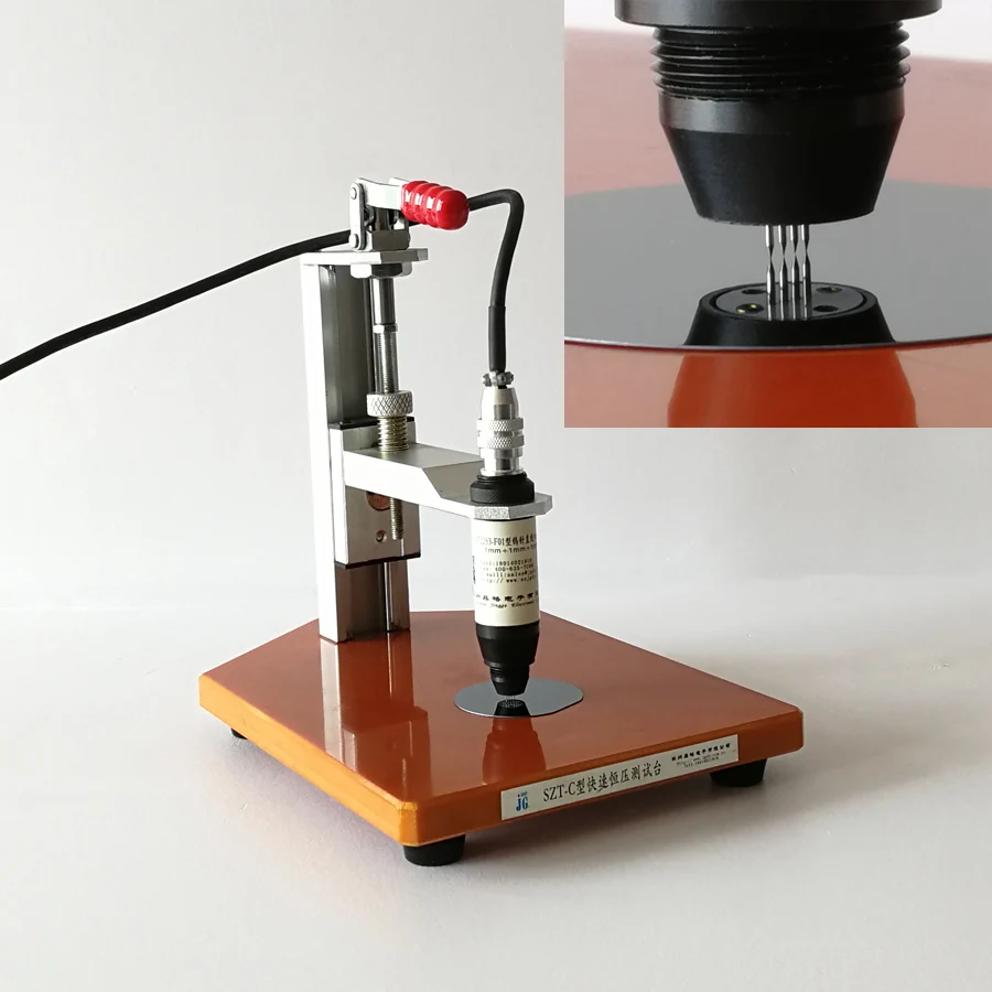 battery resistivity tester/ digital fourpoint probe resistance tester