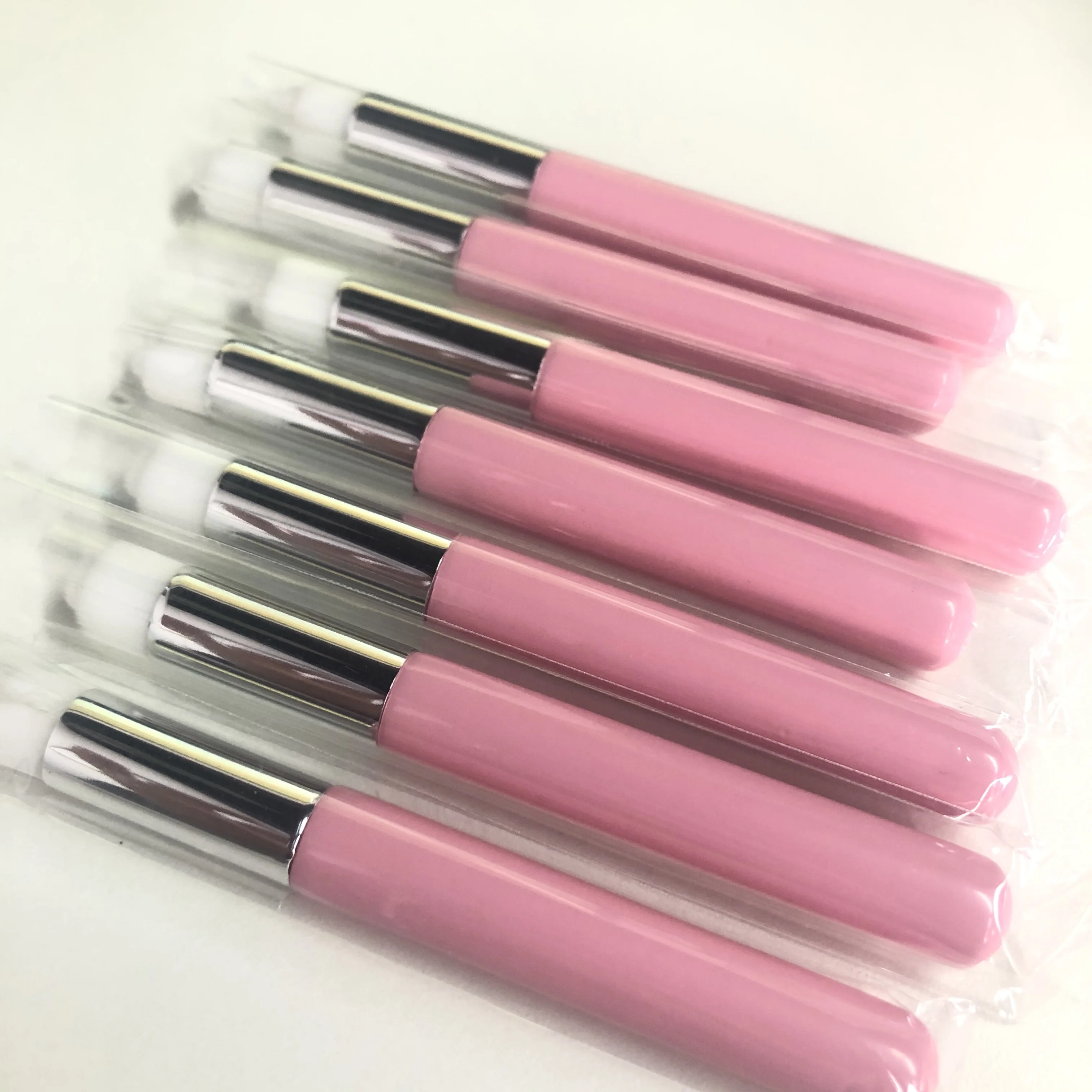 
Wholesale brushes pink eyelashes cheaning brushes custom logo lashes extension shampoo clean brushes 