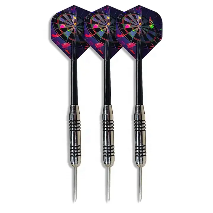 High Quality Steel Tip Darts Set with Iron Flights