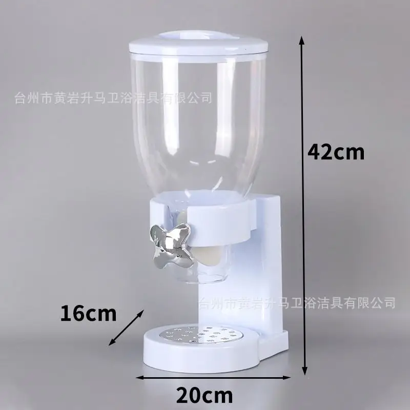 New Arrivals Wholesale Plastic Food Kitchen Double Head Upright Plastic Cereal Maker Bucket
