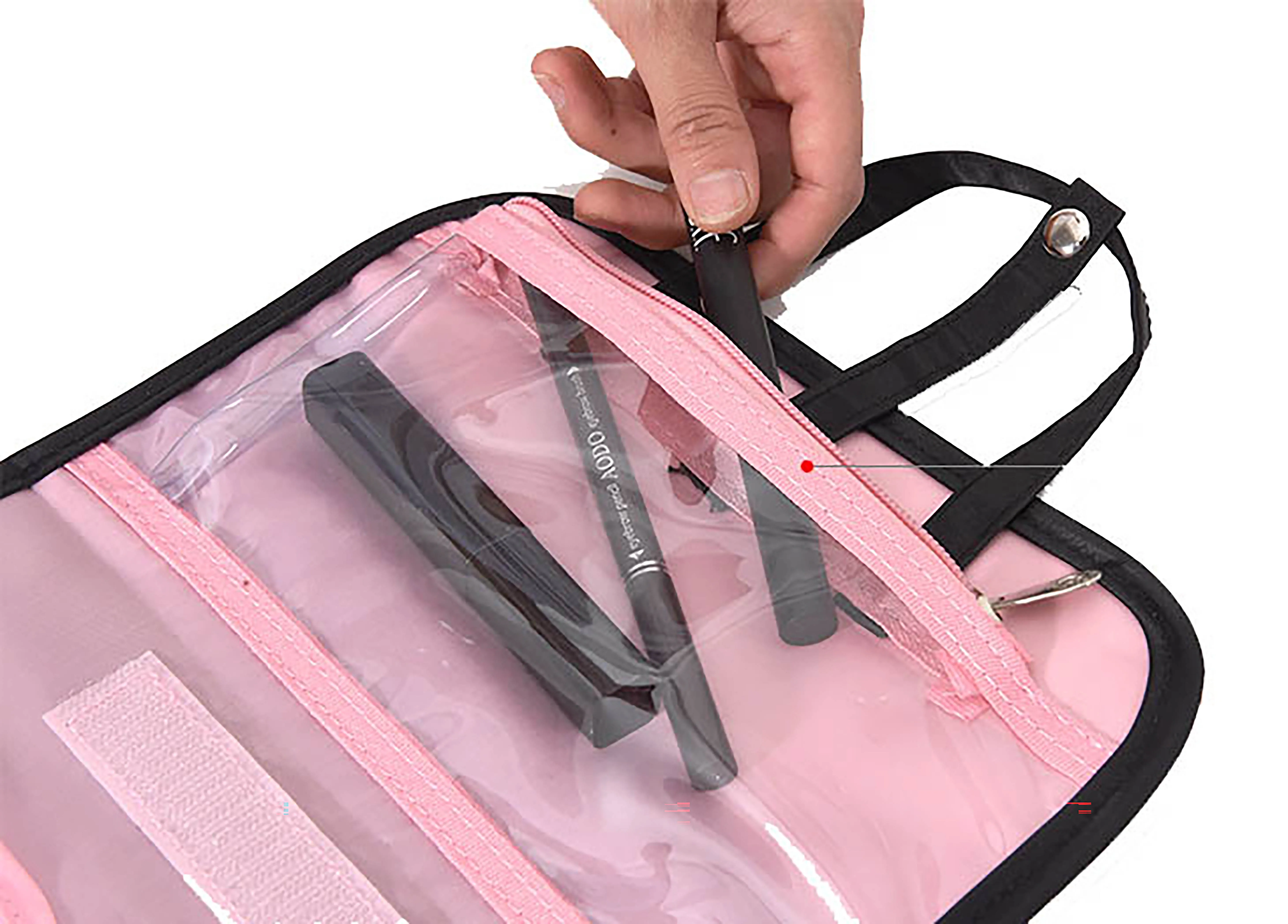  Новый модный дорожный ПВХ Женский чехол для хранения висящий прозрачный органайзер туалетных принадлежностей дорожные косметички косметичка