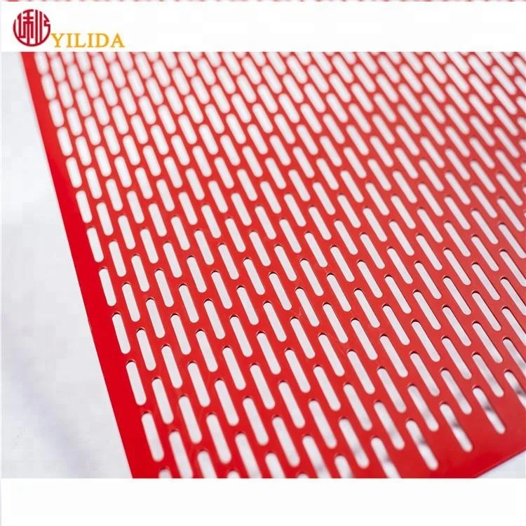 PVDF Coated Aluminum Perforated Metal Mesh for Curtain the Wall