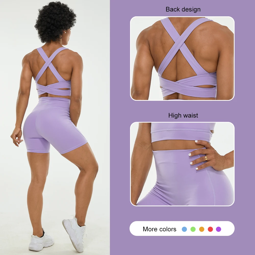 New Arrival Fitness Sets Clothing Yoga Women Oem Soft Breathable Women Yoga Suit