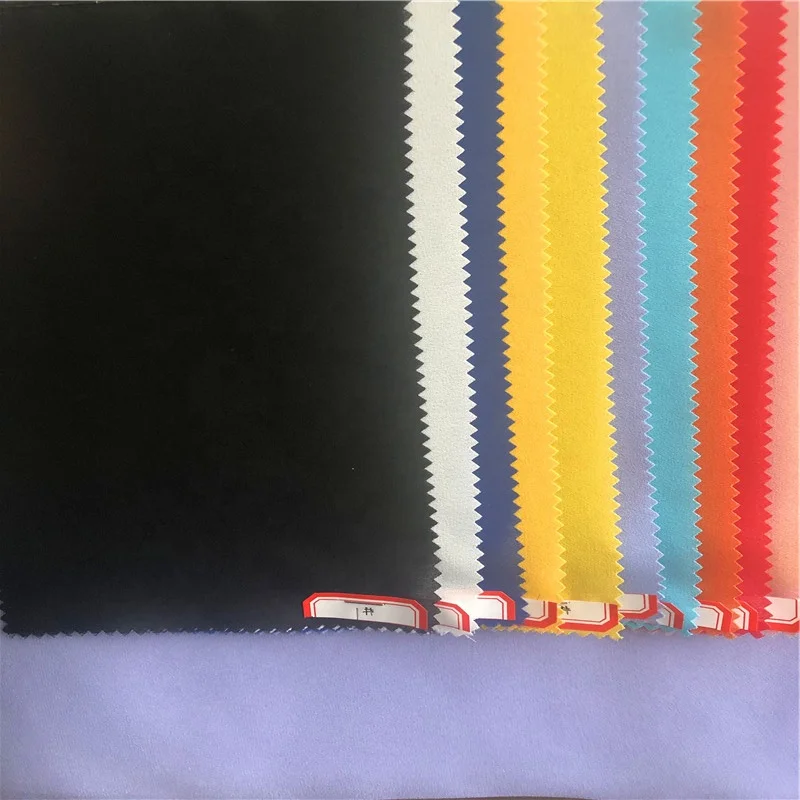 Wholesale fabric and textiles stock lot high twist 75D crepe for clothes, garments, dress, shirts etc.