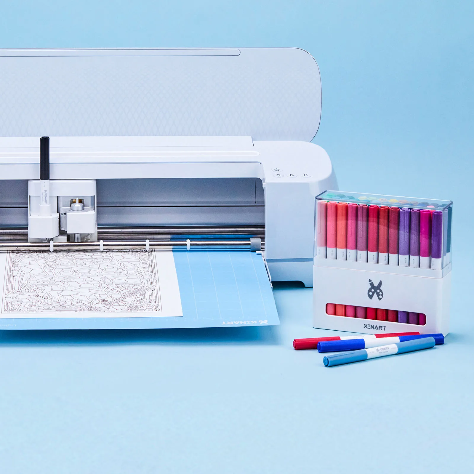 Сублимационная чернильная ручка Xinart для Cricut Maker 3/Maker/Explore 3/Air 2/Воздушный чертеж Mugpress 36 цветов с двойным наконечником 0 4 +
