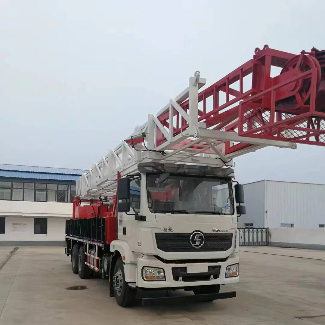 rig de workover 750 hp oil-rigs-workover truck-mounted-workover-rig