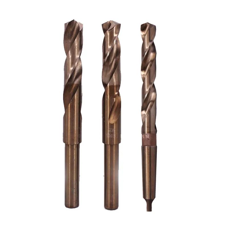 Blacksmith reduced shank hss cobalt tapered twist drill bit for stainless steel/metal