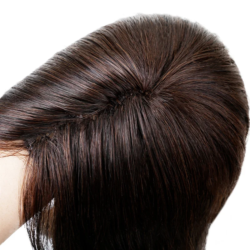 4x6 5x5 6x6 fish net remy hair integration topper human hair toupee for women