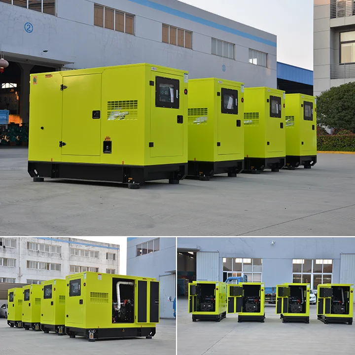 27kva silent type generator 22kw Yangdong diesel generator with silent canopy