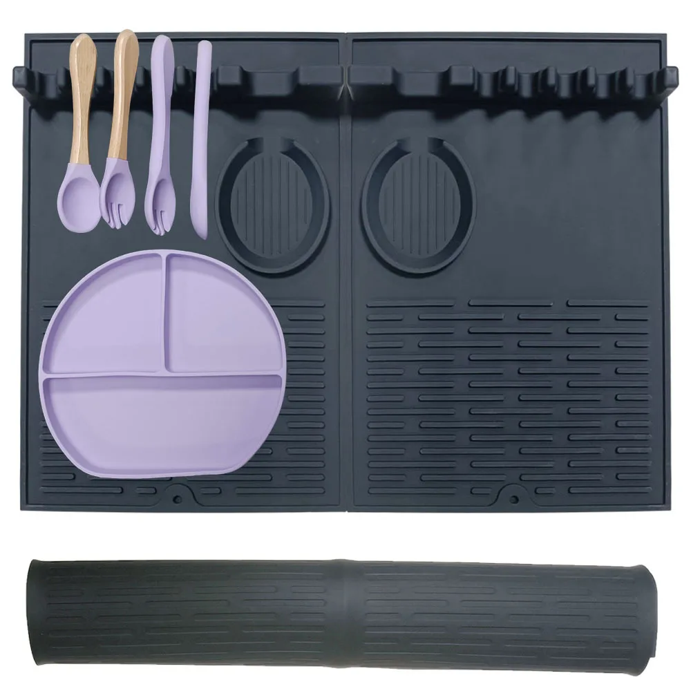 Silicone Griddle Cover Side Shelf Grill Pad Silicone Griddle Tools Mat Silicone Large Griddle Spatula Mat For Bbq Grill Tools