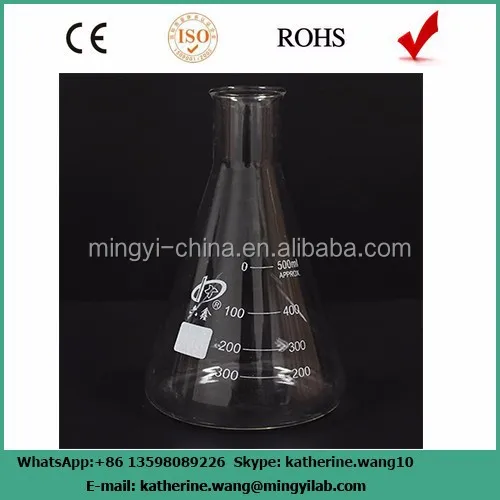 Термос из боросиликатного стекла erlenmeyer