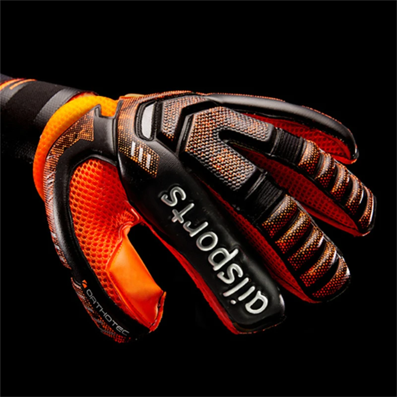 Men Professional Soccer Goalkeeper Gloves Finger Protection Goal Thickened Latex Football for Futbol