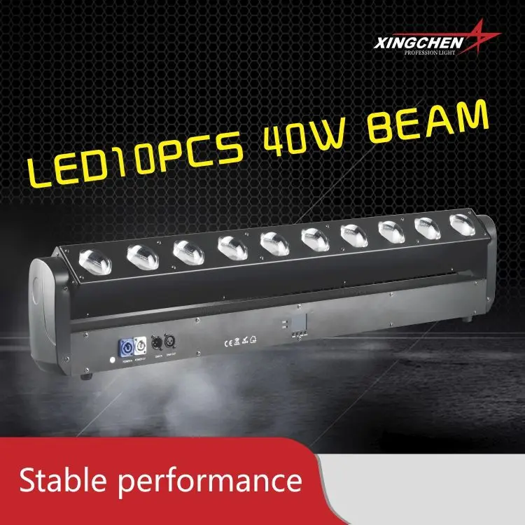 Hot Selling Stage Wall Washer Pixel Led Light 10x40W 4 in 1 LED beam moving head light point control for DJ Party