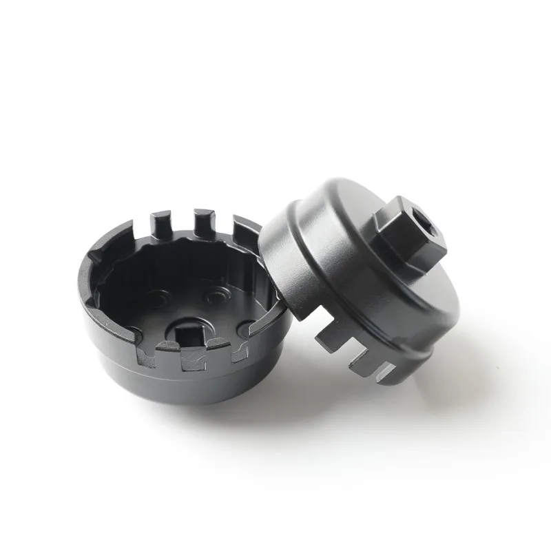 14 Flute 64.5mm aluminum car oil filter wrench hattype wrench Socket Remover Tool for Toyota Prius accessories auto repair parts
