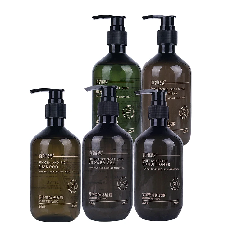 5 Звездочный Отель поставляет одноразового шикарного полный набор гель для душа шампунь отель и кондиционер