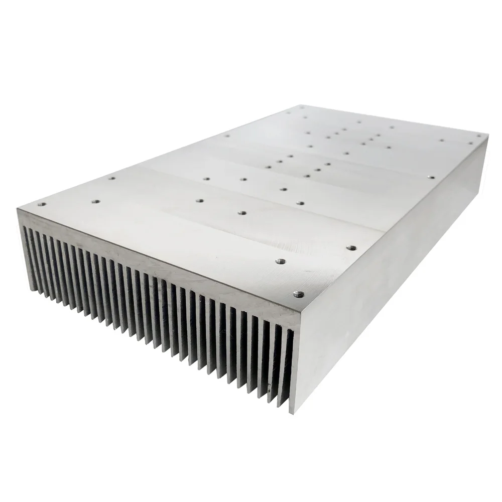 Custom 6063 T5 Aluminum Alloy LED Heatsink 120(W)*36(H)*215(L)mm
