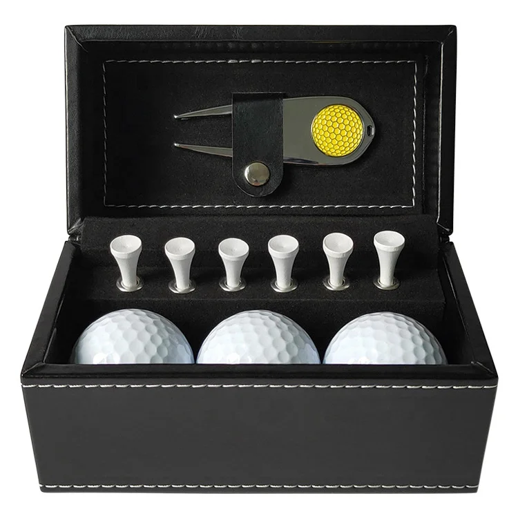 Cheap Price Custom Logo Unique Golf Ball Gift Set Box Golf Gift Suit