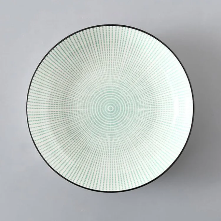 
wholesale ceramic white dinner plate 