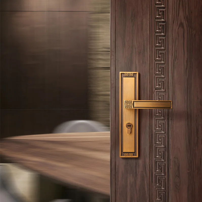 Aluminium Italian Door Lock China Pull Ring Round Door Lock