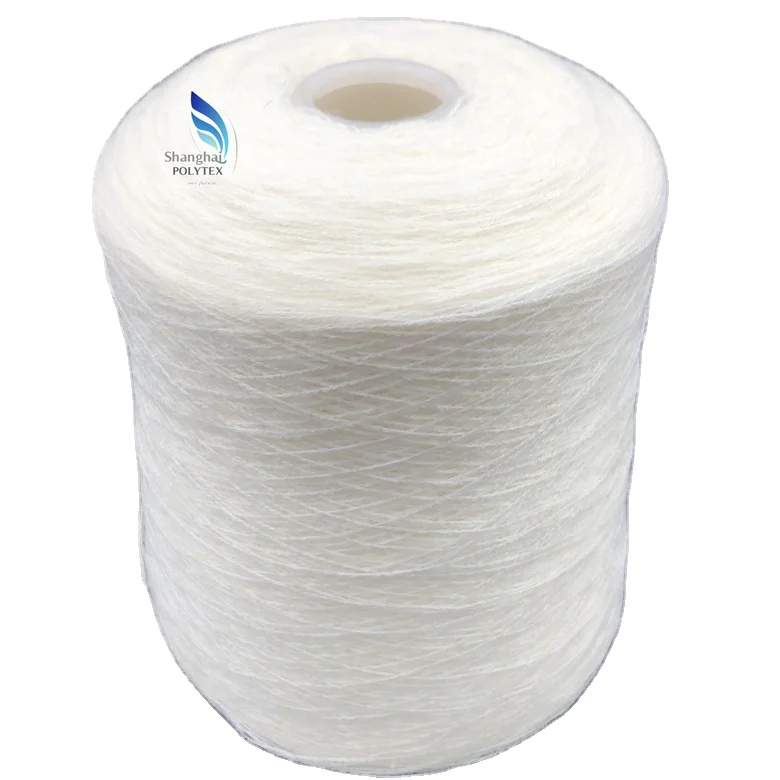 Viscose nylon PBT core spun yarn for knitting sweaters 2/48Nm blended yarn for Imitation wholesale price