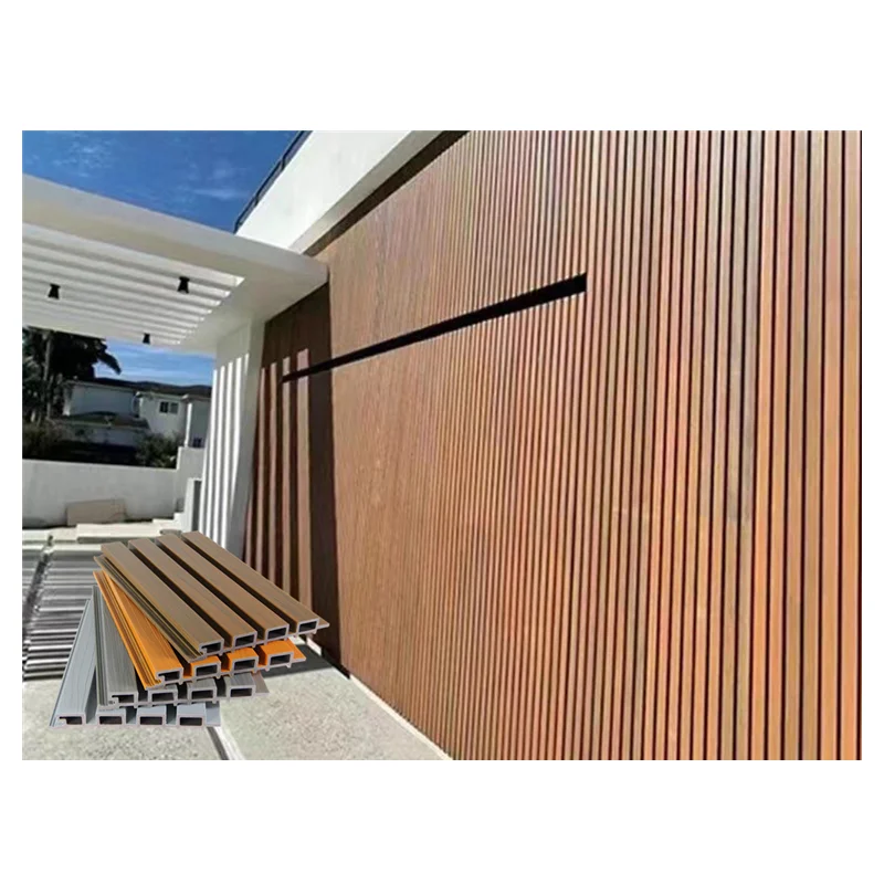 Exterior cladding siding shipping container wood houses outdoor wpc wall panel