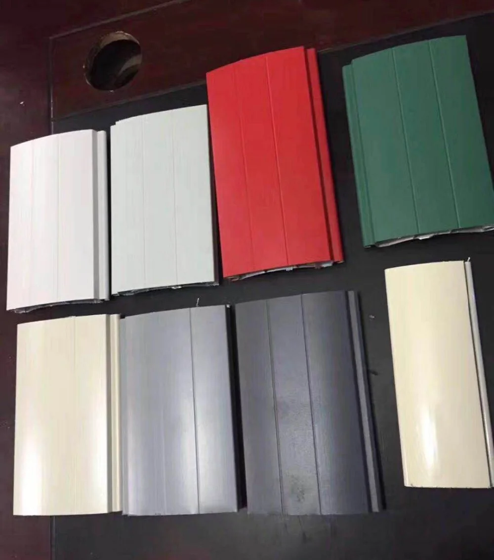 Smart Insulated Aluminum Roller Shutters Doors House Security Automatic Metal Roll up Doors 10x8 Manual Garage Door Prices