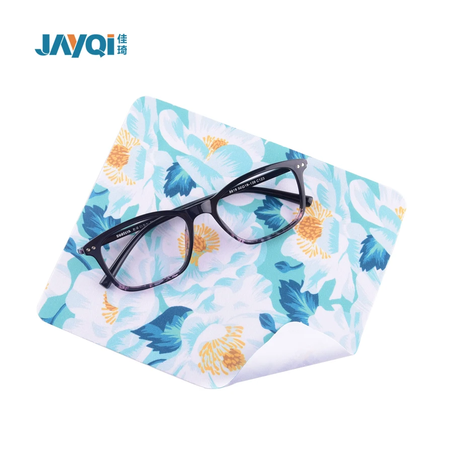 JAYQI New Products For Bulk Microfiber Glasses Cleaning Cloths Small Microfiber Cleaning Cloth