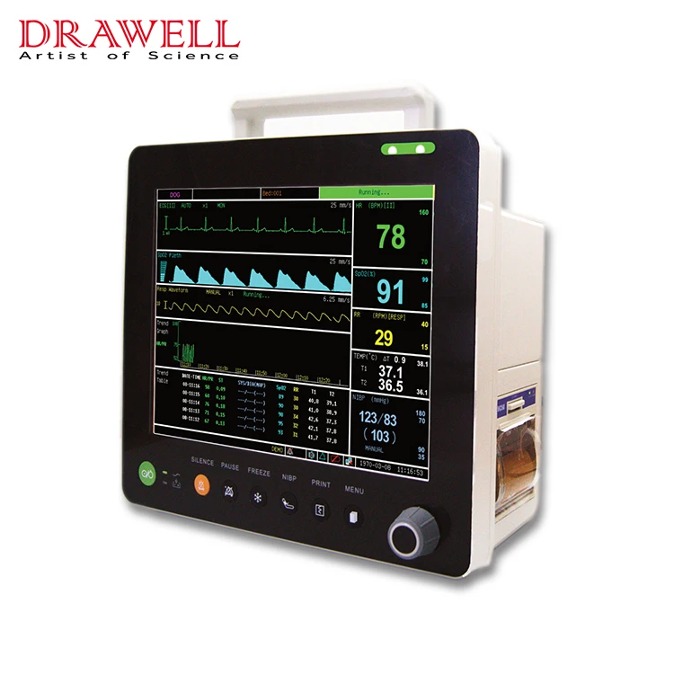 PM6000 New Arrival Monitor Signs Vitals Parameters Medical Monitor