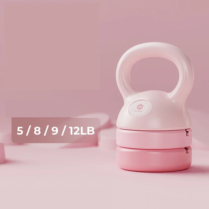 Adjustable Kettlebell Weights Weight Lifting Home Fitness Exercise Equipment Set Men and Women for Strength Training Exercise