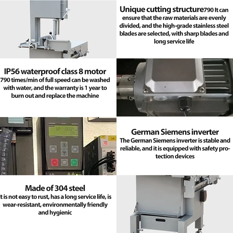 380 type Large size sheep meat saw cutting machine pork Joint Whole sheep saw machine shop commercial use meat-packing plant