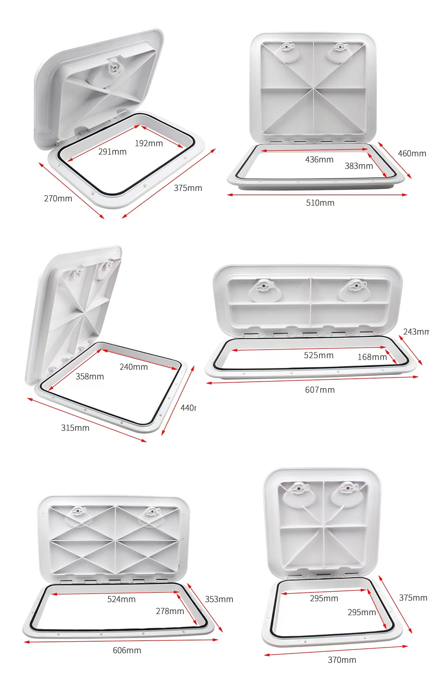 Marine accessories boat windows and hatches boat window covers hatch cover made in China